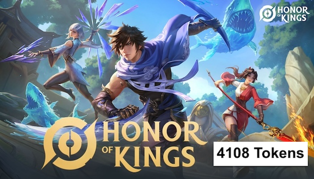 شراء Honor of Kings 4108 Tokens-TopUp بسرعه و بطريقة آمنة ومضمونة و بأرخص الاسعار | ايزي باي فور نت