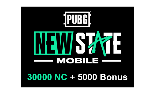 شراء ببجي نيو ستيت كارد 30000 NC + 5000 Bonus بسرعه و بطريقة آمنة ومضمونة و بأرخص الاسعار | ايزي باي فور نت