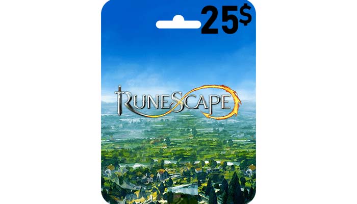 شراء Jagex Runescape eCodes $25 بسرعه و بطريقة آمنة ومضمونة و بأرخص الاسعار | ايزي باي فور نت